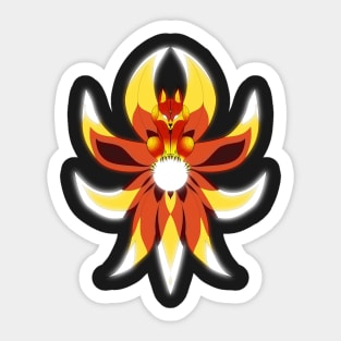 Nine Flames Sticker